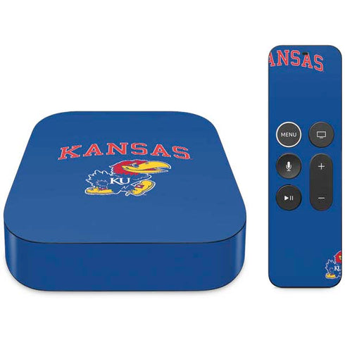 University of Kansas Collegiate Text Apple TV Skin